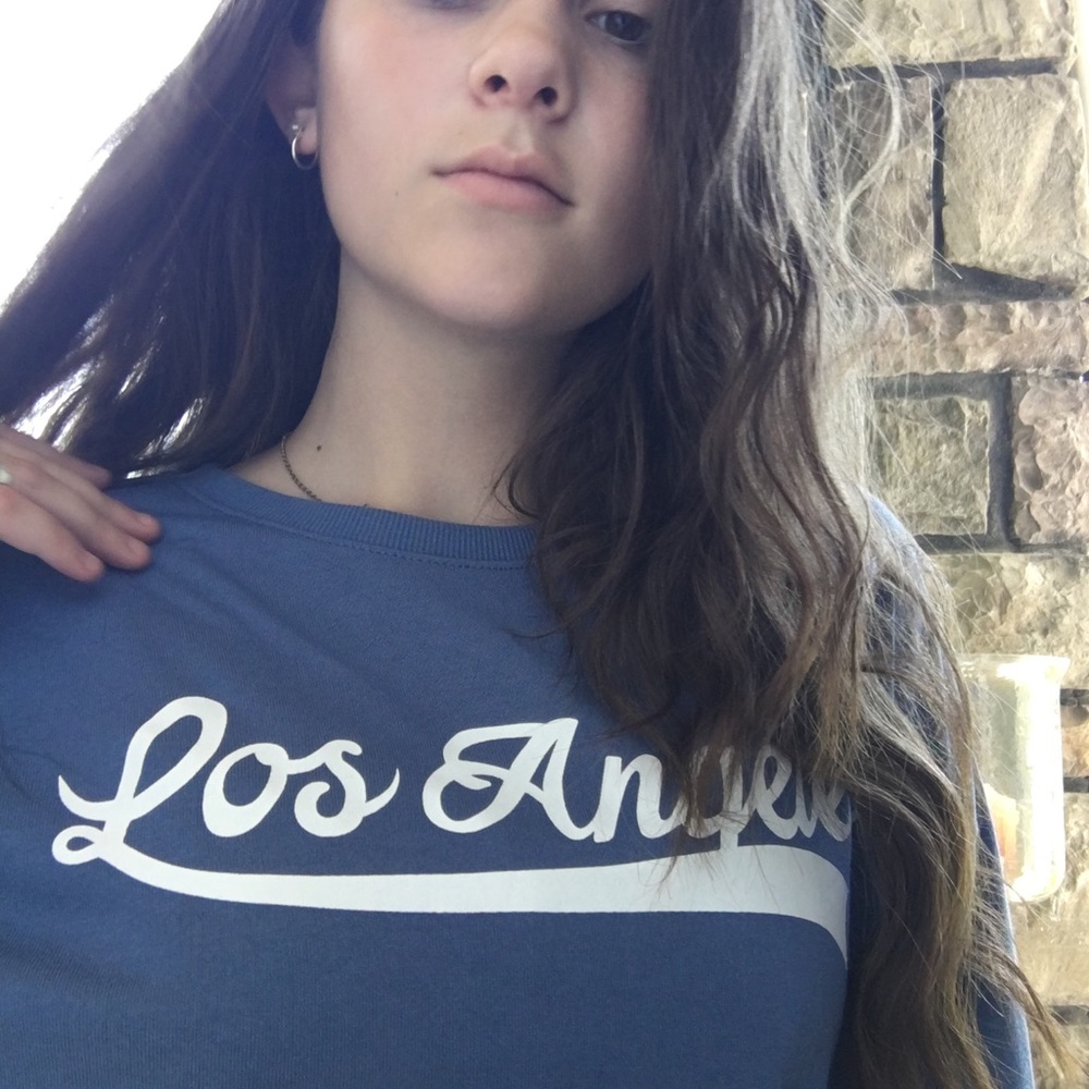 los angeles cropped crewneck💫 - Picture 5 of 6